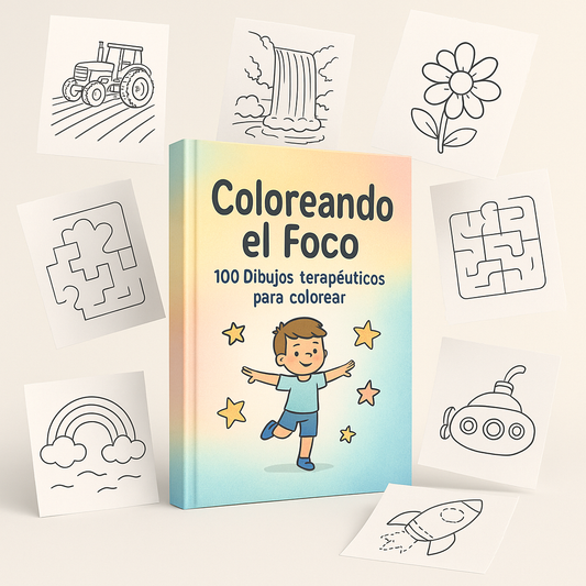 100 Dibujos para Ayudar a Niños a Concentrarse